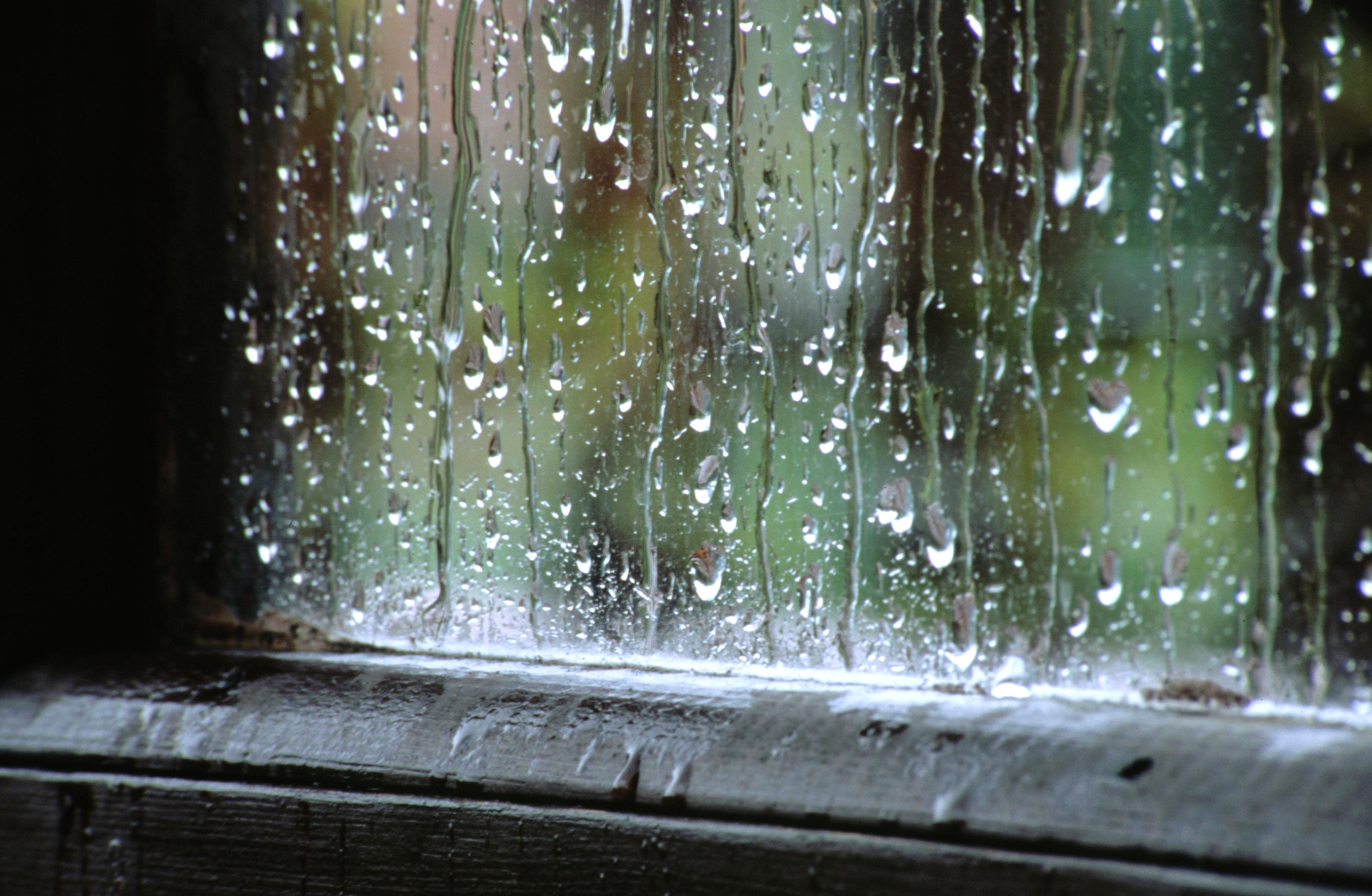 rainy window