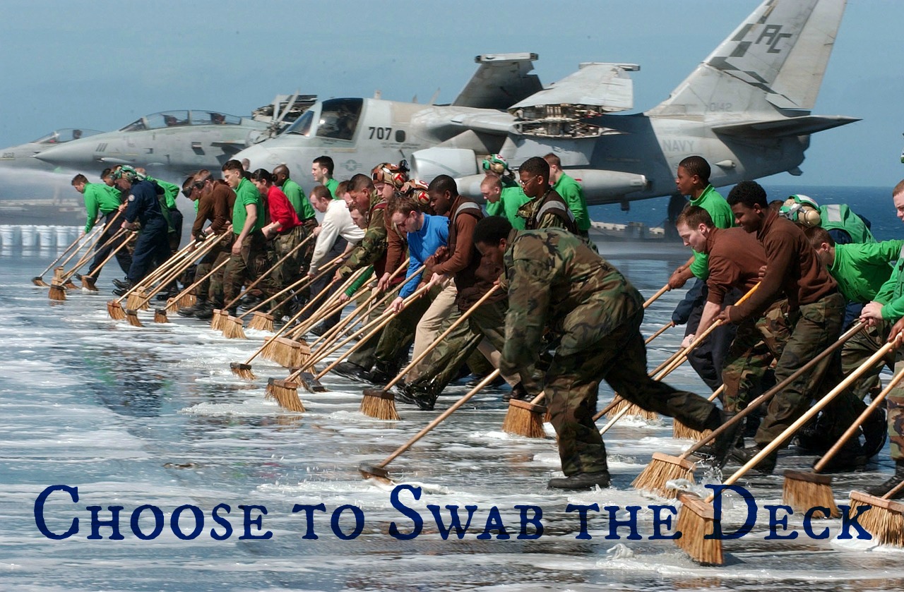 swab the deck