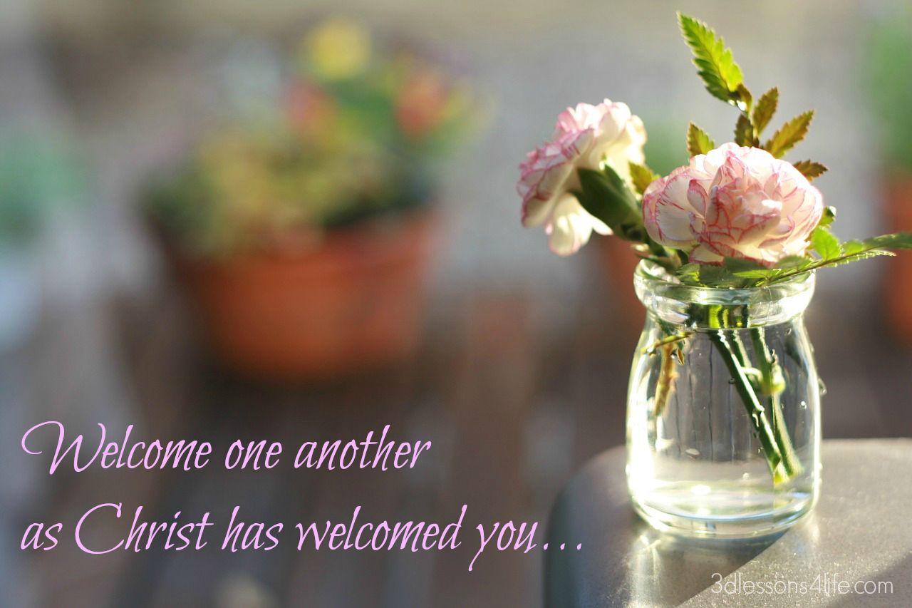 Welcome One Another