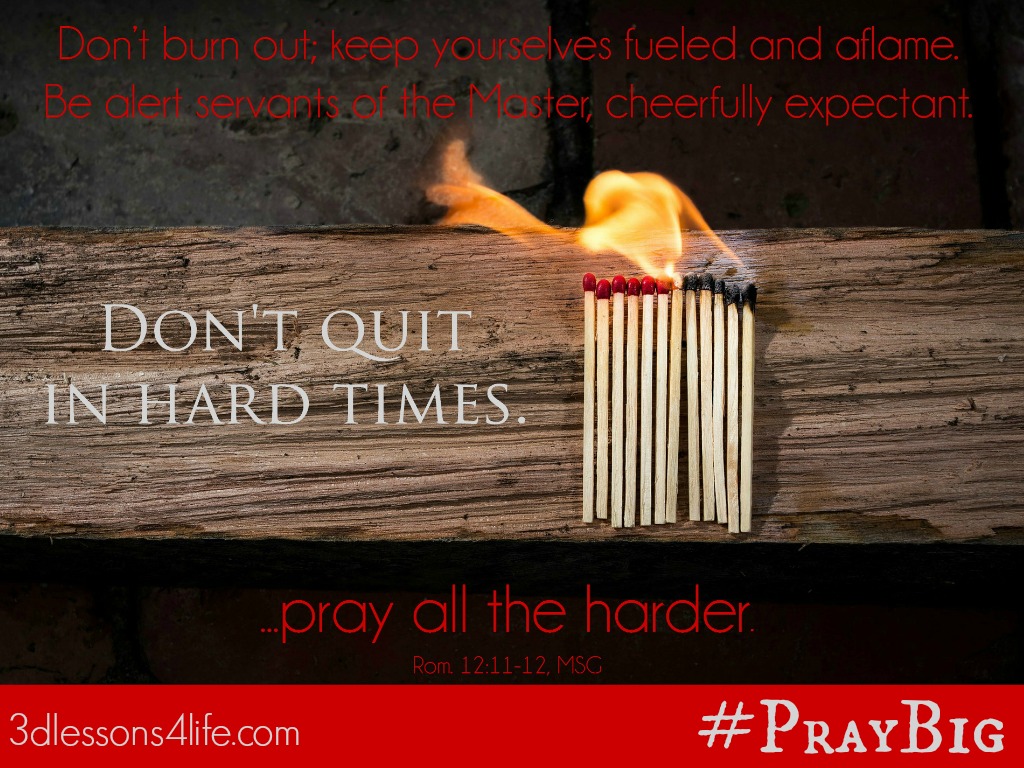 Pray All the Harder