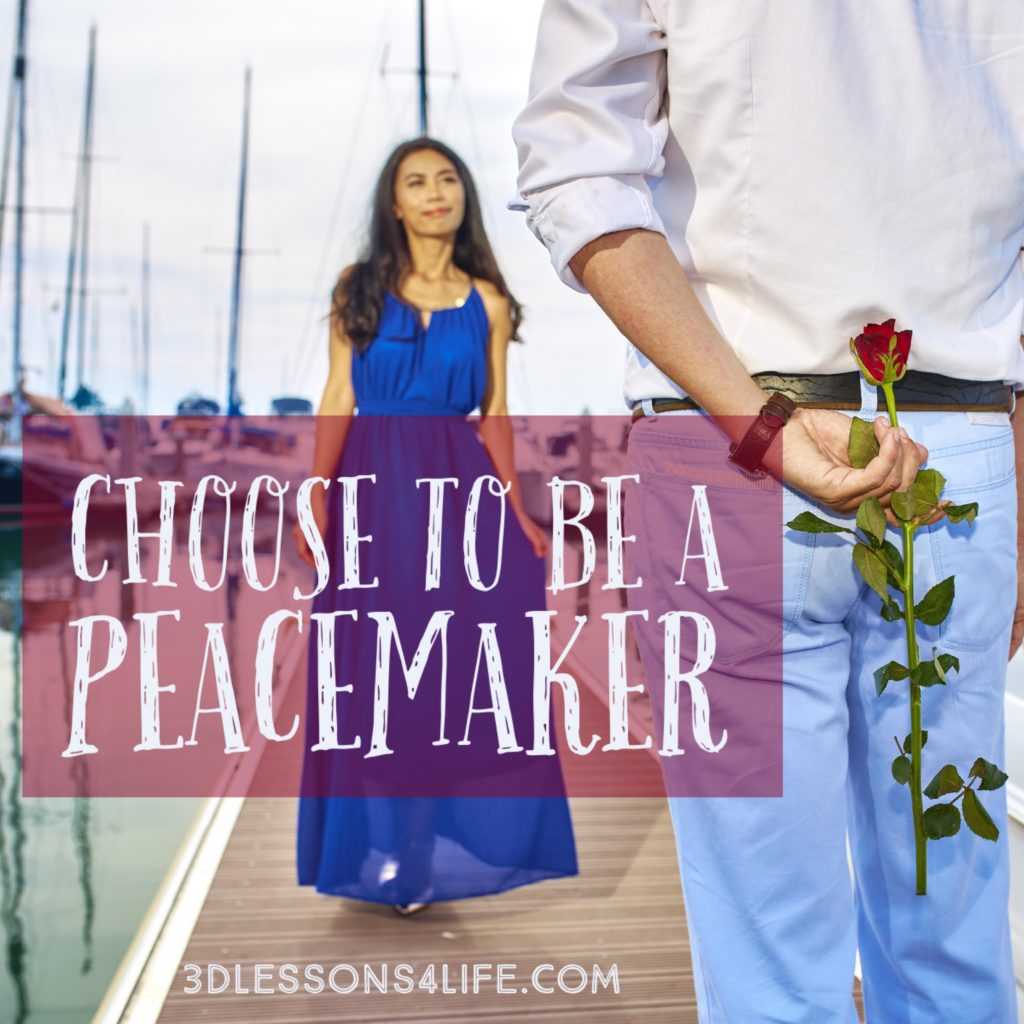 Be a Peacemaker | 3dlessons4life.com