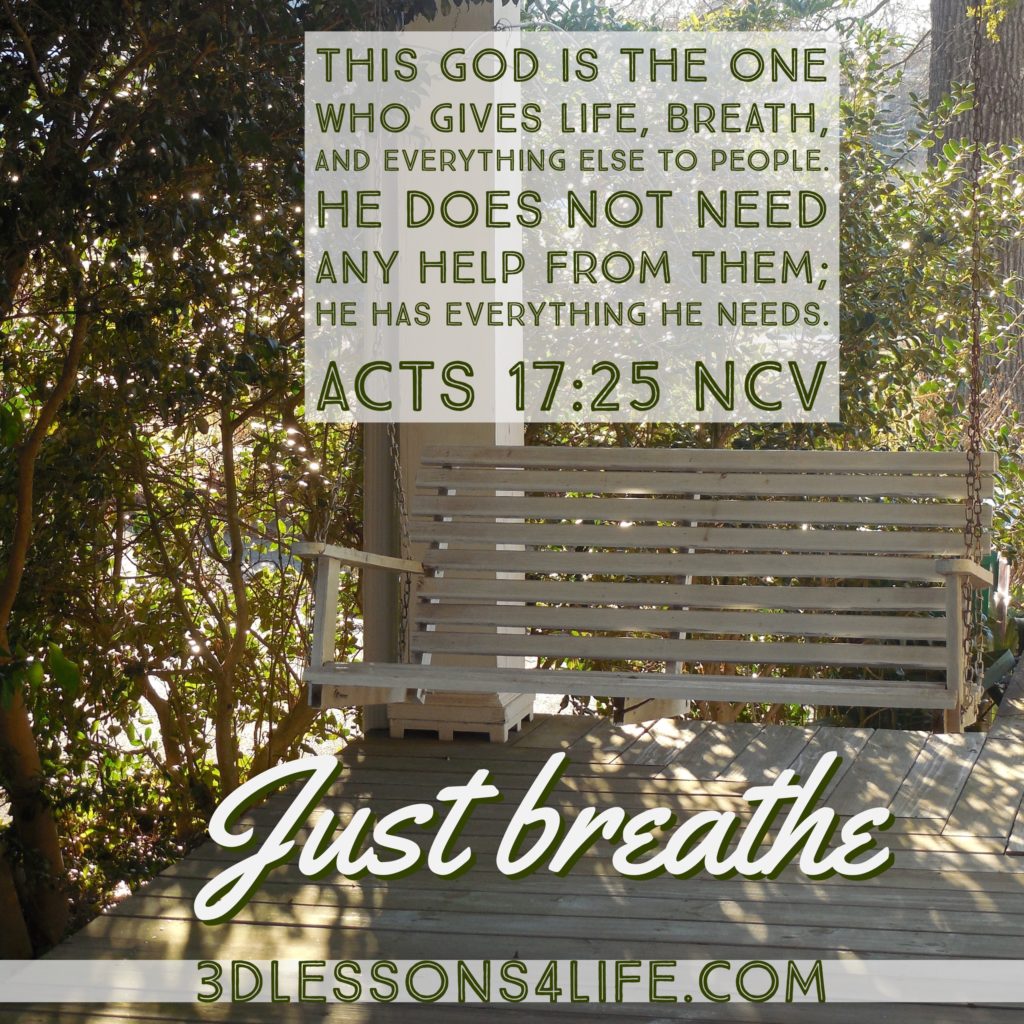 Resuscitate Your Faith | 3dlessons4life.com