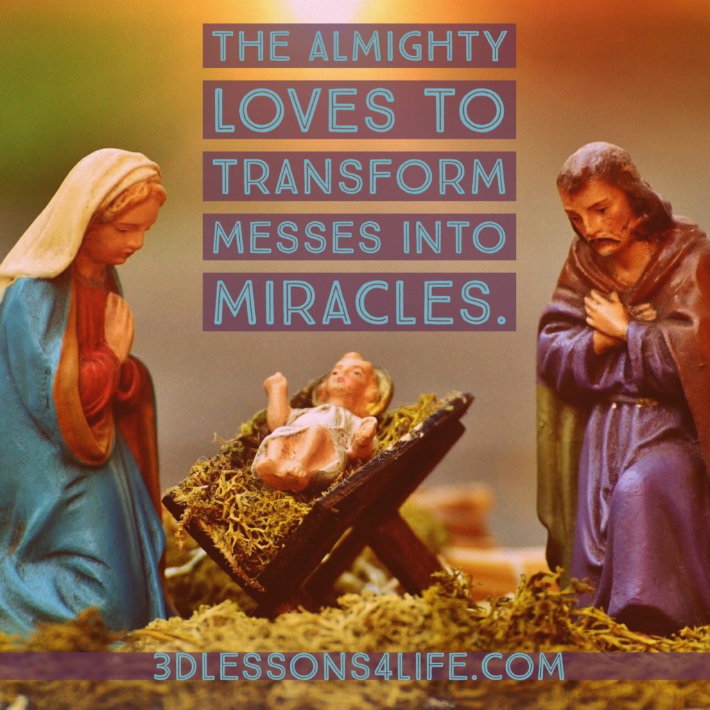 Messy Miracles | 3dlessons4life.com