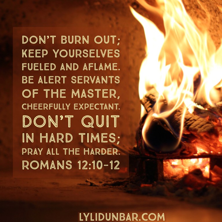 Romans 12:10-12 | LyliDunbar.com