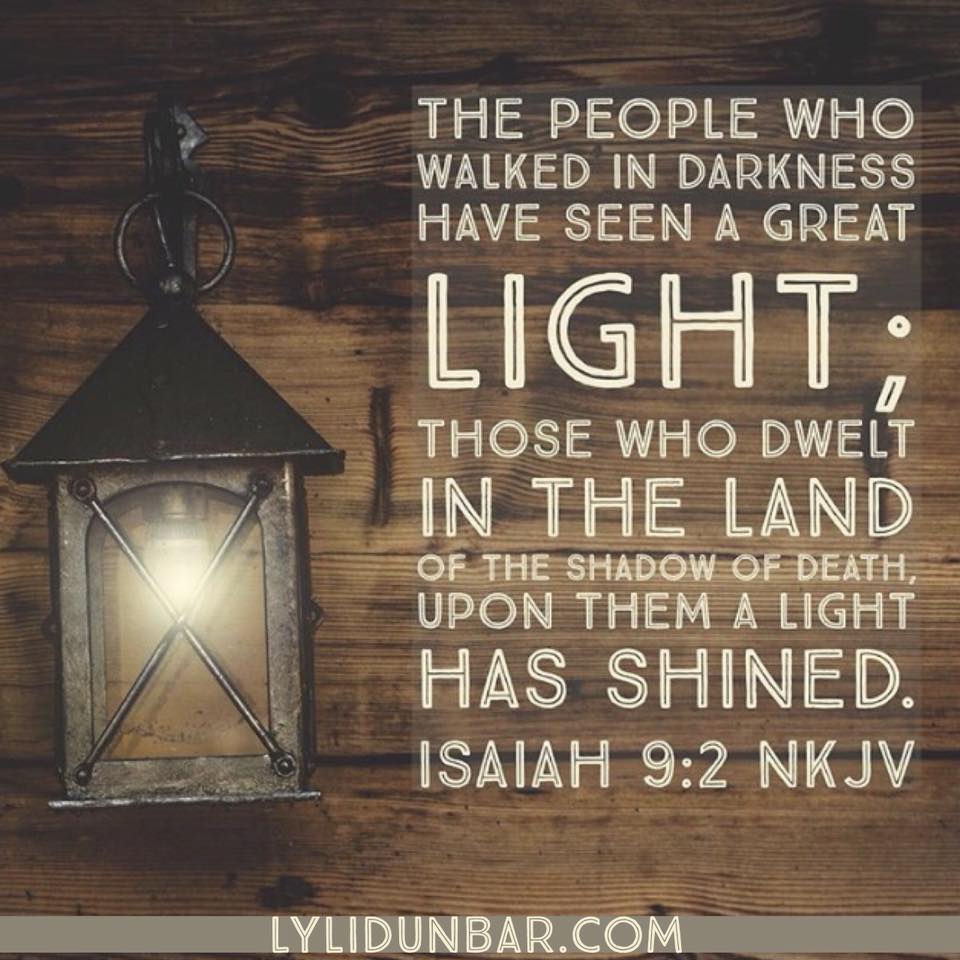 Isaiah 9:2 | lylidunbar.com