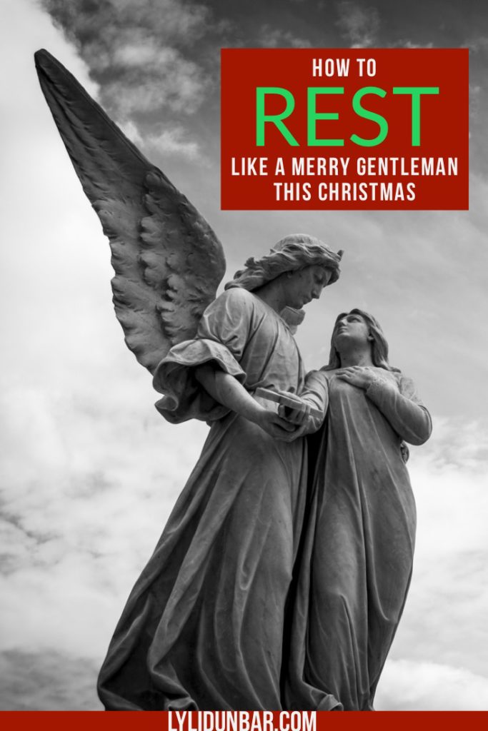 How to Rest Like a Merry Gentlemen this Christmas with Free Printable