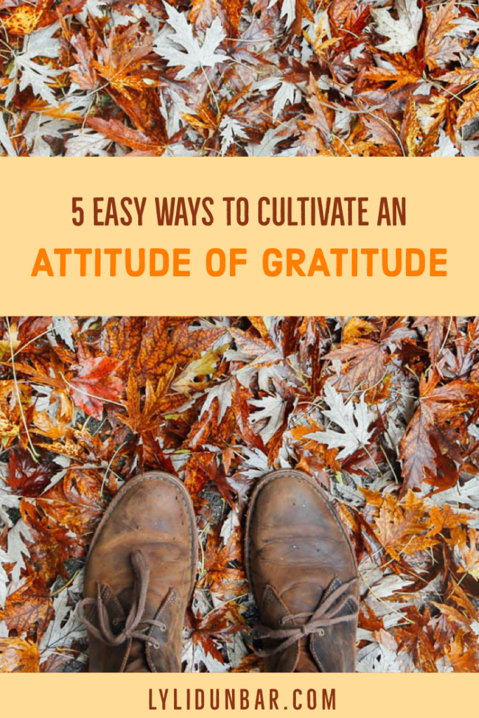 Five Easy Ways to Cultivate an Attitude of Gratitude with Free Printable