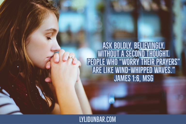 How to Overcome Worry as You Pray Big