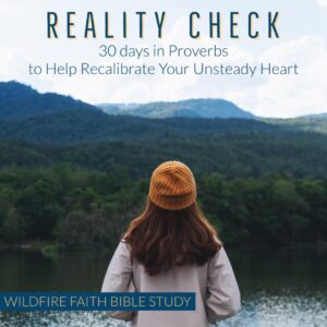 Reality Check: 30 Days in Proverbs to Help Recalibrate Your Unsteady Heart